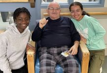 Une rencontre intergénérationnelle au Foyer Richelieu
